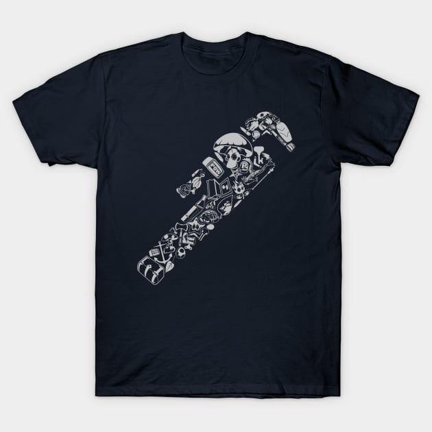 Power Tool T-Shirt by BuzzArt